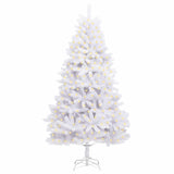 Albero di Natale artificiale Bianco 180 cm PVC e Metallo