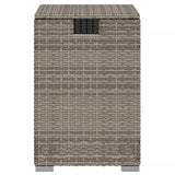 Tavolo Copri Serbatoio Propano Grigio 40x40x60 cm in Polyrattan