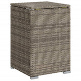 Tavolo Copri Serbatoio Propano Grigio 40x40x60 cm in Polyrattan