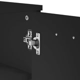 Scarpiera VIKEN Nera in Legno truciolato