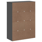 Piano per Credenza VIKEN Antracite in Legno truciolato