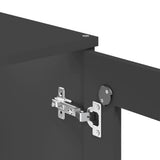 Piano per Credenza VIKEN Antracite in Legno truciolato