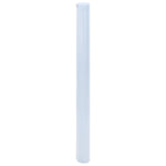 Pellicola Statica Smerigliata Grigio Trasparente 45x2000 cm PVC