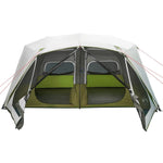 Tenda Famiglia con LED 10 Persone Verde Chiaro Rilascio Rapido