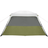 Tenda Famiglia con LED 6 Persone Verde Chiaro Rilascio Rapido