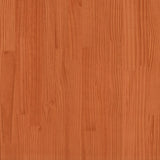 Letto per Anziani Marrone Cera 75x190 cm Legno Massello di Pino