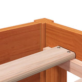 Dormeuse senza Materasso Marrone Cera 75x190 cm Legno di Pino