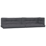 Set Divano Pallet da Giardino 6 pz con Cuscini Massello Acacia