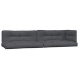 Set Divano Pallet da Giardino 6 pz con Cuscini Massello Acacia