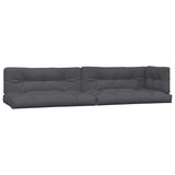 Set Divano Pallet da Giardino 6 pz con Cuscini Massello Acacia