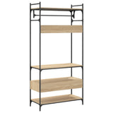 Armadio Cassetti Rovere Sonoma 89x39x184,5 cm Legno truciolato