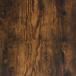 Scaffale Cucina Ganci 4 Ripiani Rovere Fumo Legno truciolato