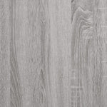 Scaffale Cucina Ganci 4 Ripiani Grigio Sonoma Legno truciolato