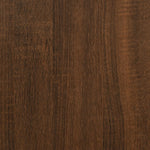 Scaffale Cucina Ganci 4Ripiani Rovere Marrone Legno truciolato