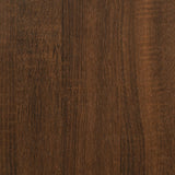 Scaffale Cucina Ganci 4Ripiani Rovere Marrone Legno truciolato