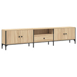 Mobile TV Cassetto Rovere Sonoma 200x25x44 cm Legno truciolato
