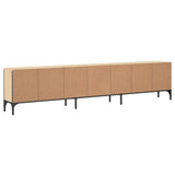 Mobile TV Cassetto Rovere Sonoma 200x25x44 cm Legno truciolato