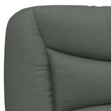 Cuscino testiera Hvar Grigio Scuro 100 cm in Tessuto