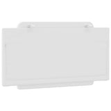 Cuscino testiera Zadar Bianco 100 cm in Similpelle
