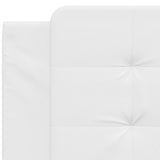 Cuscino testiera Zadar Bianco 100 cm in Similpelle