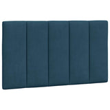 Giroletto senza Materasso Hanko Blu 90x190 cm in Velluto