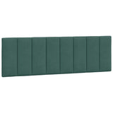 Giroletto senza Materasso Hanko Verde Scuro 160x200 cm in Velluto