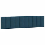 Giroletto senza Materasso Blu 90x190 cm in Velluto