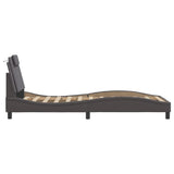 Giroletto Viana senza Materasso Crema 80x200 cm in Similpelle