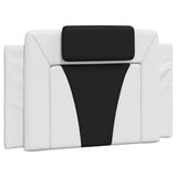Giroletto Viana senza Materasso Bianco e Nero 90x200 cm in Similpelle