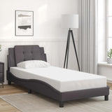 Giroletto senza Materasso Zadar Crema 90x200 cm in Similpelle