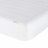 Letto con Materasso Dover Tortora 80x200 cm in Tessuto