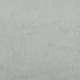 Letto con Materasso Dover Grigio Chiaro 120x200 cm in Velluto