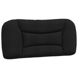 Letto con Materasso Hvar Nero 80x200 cm in Tessuto