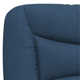 Letto con Materasso Hvar Blu 90x190 cm in Tessuto