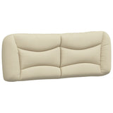 Letto con Materasso Hvar Crema 180x200 cm in Tessuto