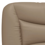 Letto con Materasso Hvar Cappuccino 90x190 cm Similpelle