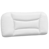 Letto con Materasso Hvar Nero e Bianco 90x200 cm in Similpelle
