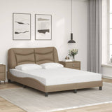 Letto con Materasso Hvar Cappuccino 120x200cm Similpelle