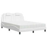 Letto Viana con Materasso Bianco 120x200 cm in Similpelle