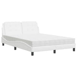 Giroletto senza Materasso Zadar Bianco 120x200 cm in Similpelle