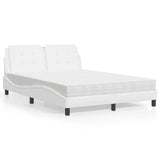Giroletto senza Materasso Zadar Bianco 120x200 cm in Similpelle