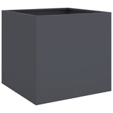 Fioriera Antracite 49x47x46 cm in Acciaio