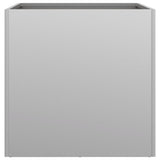 Fioriere 2pz Argento 49x47x46 cm in Acciaio Zincato