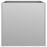 Fioriere 2pz Argento 49x47x46 cm in Acciaio Zincato