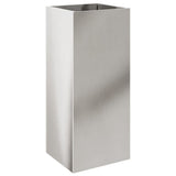 Fioriera Argento 32x29x75 cm in Acciaio Inox