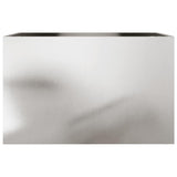 Fioriera Argento 62x40x39 cm in Acciaio Inox