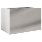 Fioriera Argento 62x40x39 cm in Acciaio Inox