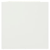 Fioriera Bianca 62x47x46 cm in Acciaio