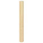 Tappeto Rettangolare Naturale Chiaro 60x100 cm in Bambù