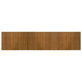 Tappeto Rettangolare Marrone 70x300 cm in Bambù